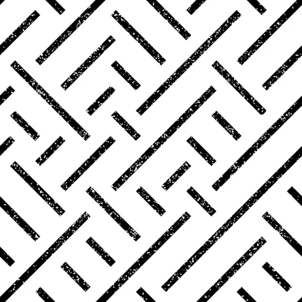 Abstraktes Muster Mit Schwarzen Linien 7012 — Stockvektor