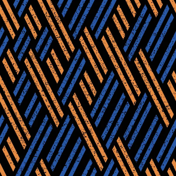 Modèle Géométrique Orange Bleu 7162 — Image vectorielle