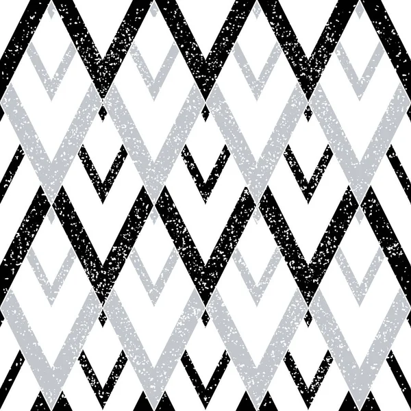 Texture Sans Couture Avec Bandes Noires Gris Argenté 7640 — Image vectorielle