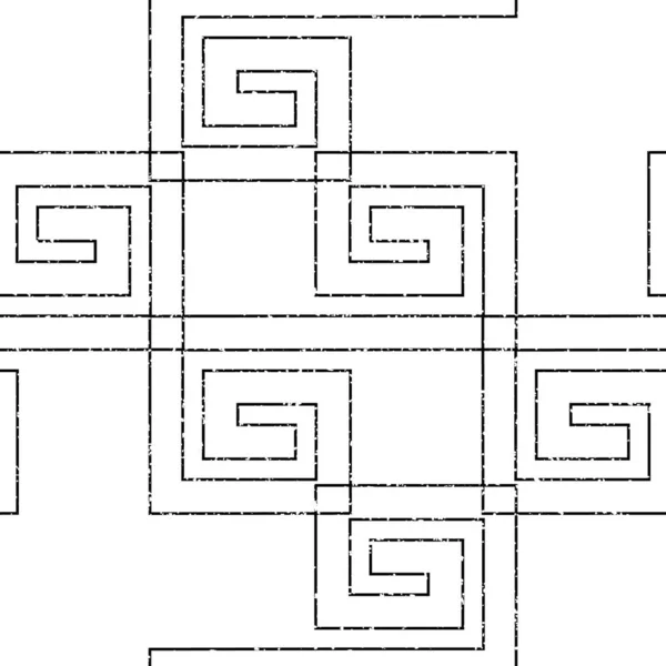 Siyah Çizgili Kusursuz Şekil Geometrik Biçim Dokusu 7990 — Stok Vektör