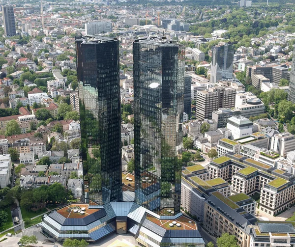 Die Zentrale der Deutschen Bank — Stockfoto