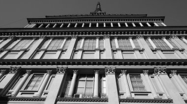 Mole Antonelliana, black_and_white Torino