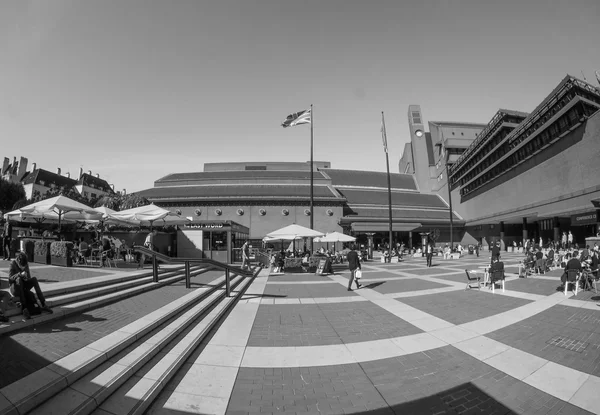British Library in London in black and white — Stock Photo, Image