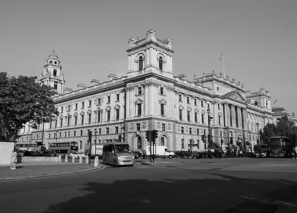 HMRC in London in black and white — Stock Photo, Image