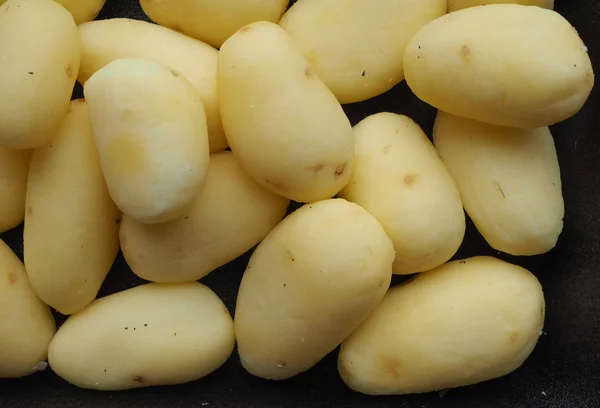 Verdure di patate in una vasca — Foto Stock