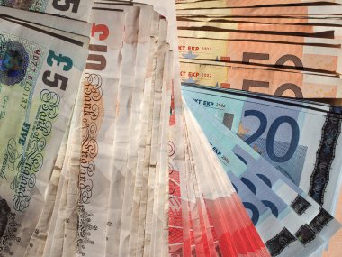 Euro ve pound notlar