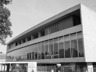 Royal Festival Hall Londra Londra siyah beyaz