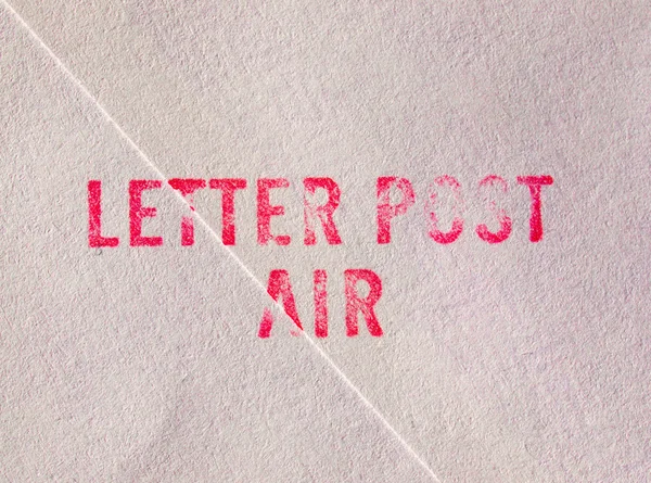 Lettre poste air — Photo