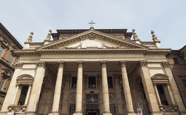 San Filippo Neri church in Turin — Stock Photo, Image