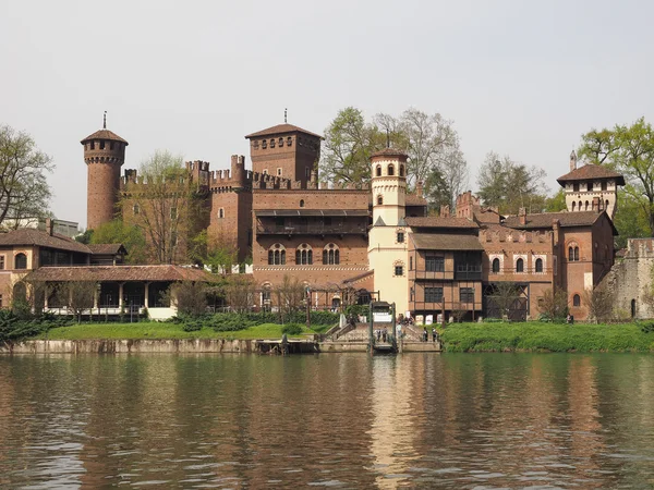 Castello Medievale di Torino — Foto Stock