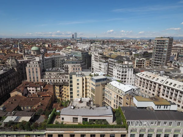 Vista aérea de Milán, Italia — Foto de Stock
