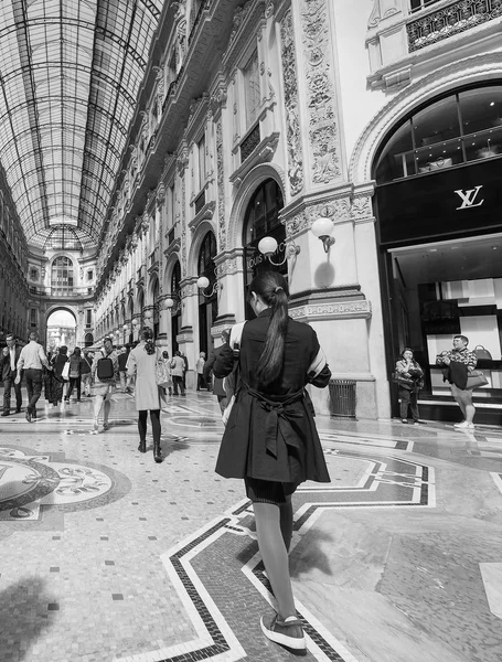 Galleria Vittorio Emanuele II à Milan — Photo