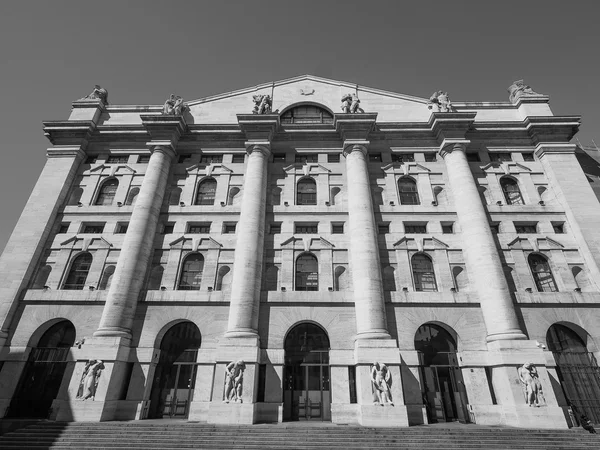 Milan stock exchange in Milan — Stock Photo, Image