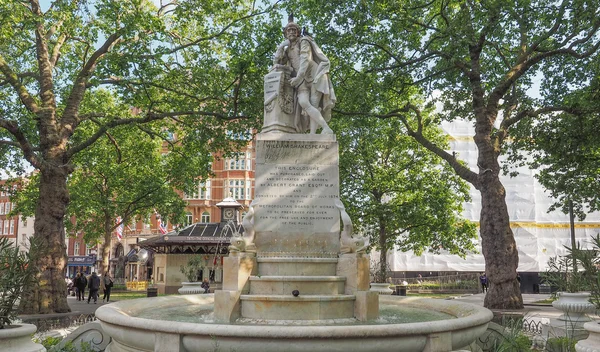 Shakespeare staty i London Uk — Stockfoto