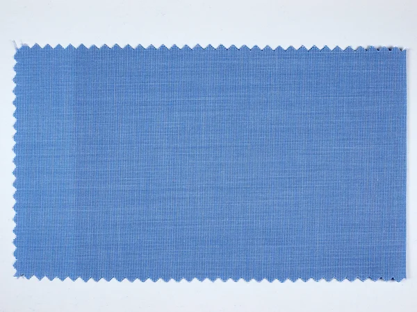 Blue fabric sample — Stock Photo, Image