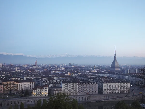 Turin manzarası sabah — Stok fotoğraf
