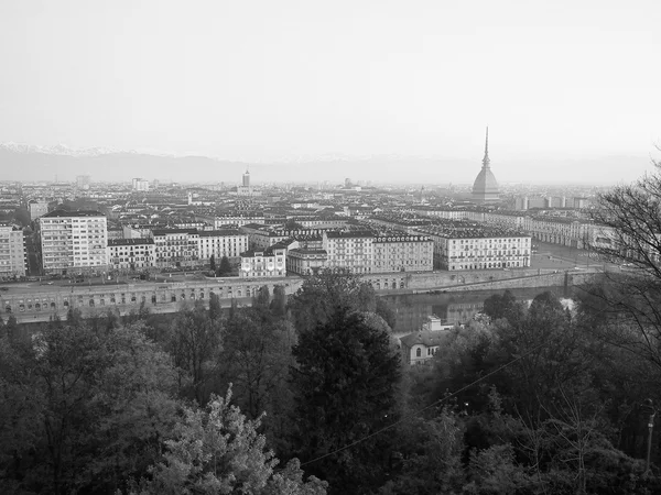 Turin skyline på morgonen — Stockfoto