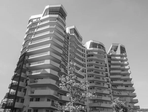 Complexo Residencial CityLife Milano por Daniel Libeskind em Milão — Fotografia de Stock