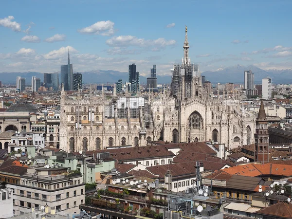 Duomo di Milano katedrála v Miláně — Stock fotografie