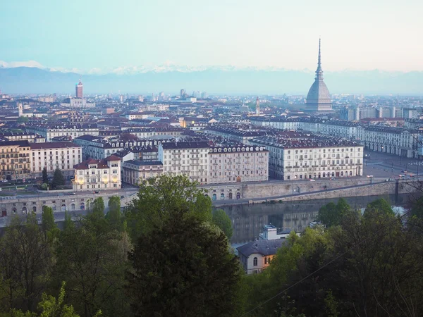 Skyline di Torino al mattino — Foto Stock