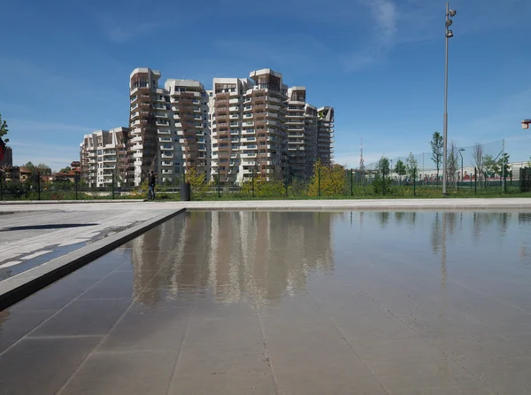 Bytový komplex CityLife Milano od Daniel Libeskind v Miláně — Stock fotografie