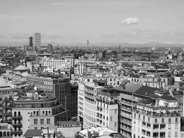意大利米兰的空中景观 — 图库照片