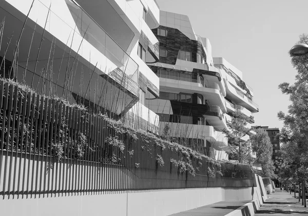 Complejo Residencial CityLife Milano por Zaha Hadid en Milán — Foto de Stock