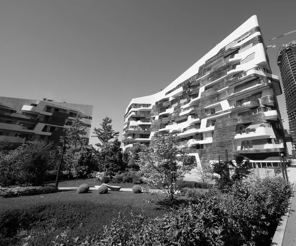 Citylife Milano bostadsområde av Zaha Hadid i Milano — Stockfoto