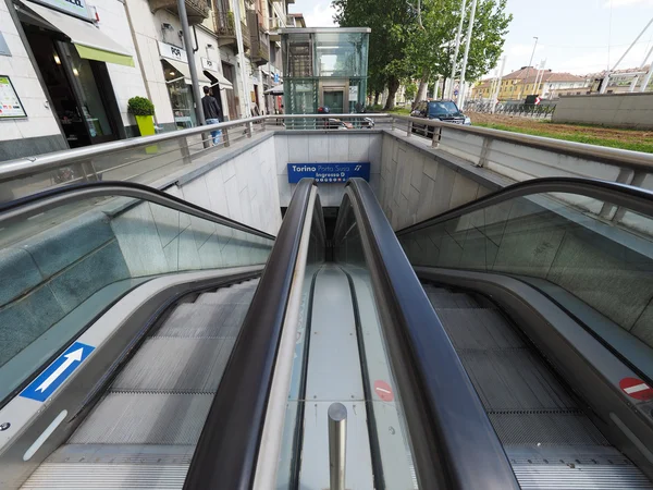 Porta Susa station in Turin — Stock Photo, Image