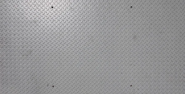 Grey steel diamond plate background — Stock Photo, Image