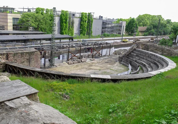 Romerska teatern i mainz — Stockfoto