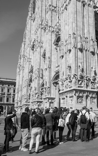 Duomo significa Catedral em Milão — Fotografia de Stock