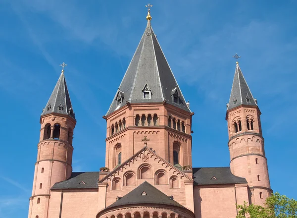 De kathedraal van Mainz — Stockfoto