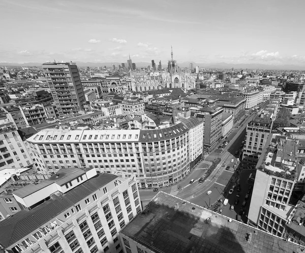 Luftaufnahme von Mailand, Italien — Stockfoto
