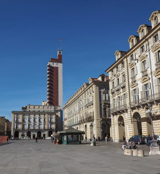 Torre Littoria Torino — Stok fotoğraf