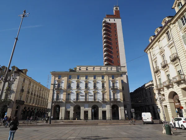 Torre Littoria Torino — Stok fotoğraf