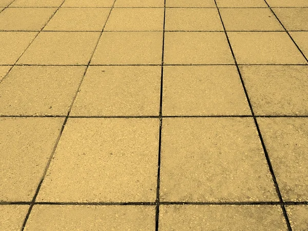 Concrete sidewalk pavement sepia — Stock Photo, Image