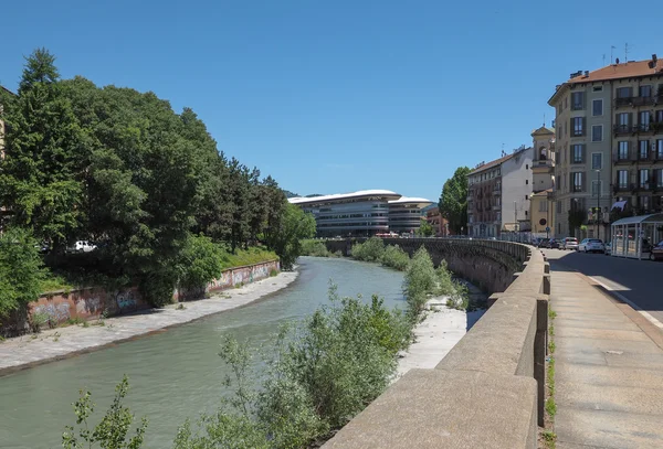 Río Dora en Turín — Foto de Stock