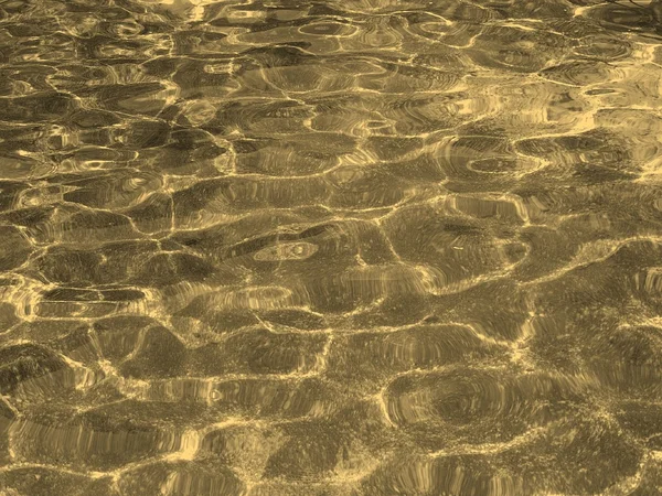 Vodní obraz sépie — Stock fotografie