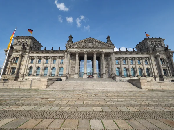 Parlamento do Reichstag em Berlim — Fotografia de Stock