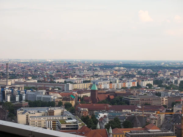 Letecký pohled na Berlín — Stock fotografie