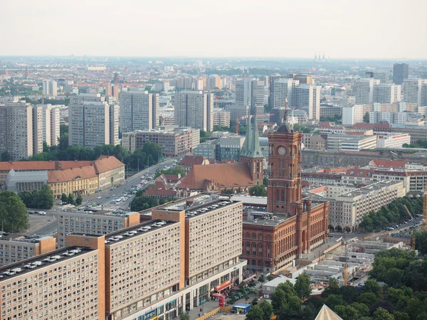 Вид з повітря на Берлін — стокове фото