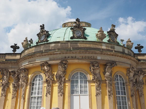 Schloss Sanssouci in Potsdam Stock Image