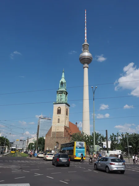 Alexanderplatz en Berlín — Foto de Stock