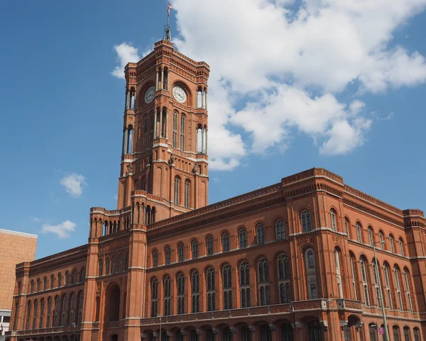 Rotes Rathaus en Berlín — Foto de Stock