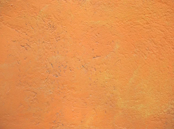Orange Painted plaster wall