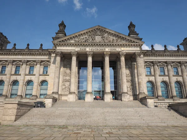 Parlamento del Reichstag a Berlino — Foto Stock