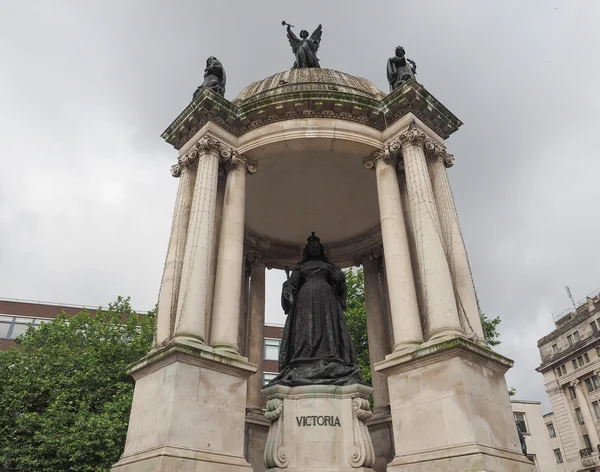 Queen Victoria statue in Liverpool — Stock Photo, Image
