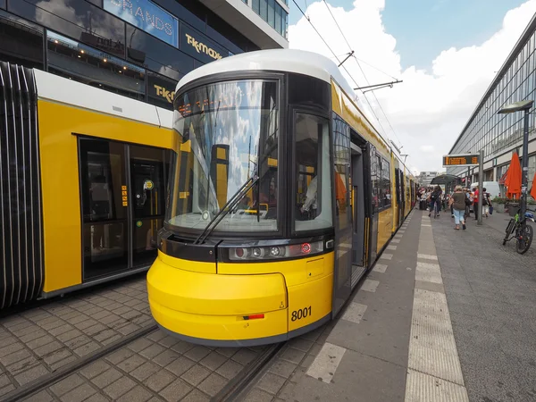 Spårvagn i berlin — Stockfoto