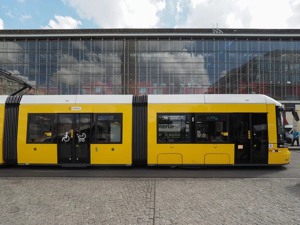 Tramvaj v Berlíně — Stock fotografie